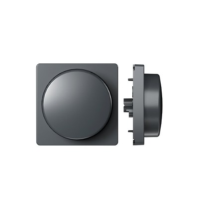 Face avant pour variateur d'éclairage ZigBee - Gris anthracite