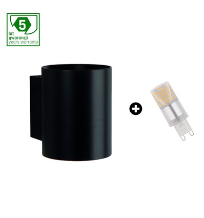 Set: Squalla G9 Buis + 4W LED lamp - 3000K (Warm wit)