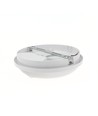 20W LED Technic lamp - IP54, IK07, Rond, 4000K, PIR-sensor