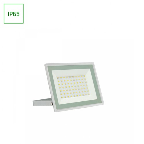 50W breedstraler - IP65, wit, werklamp, warm wit, 18x14x2.7cm
