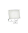 50W Noctis Lux 3 LED projektør med sensor - 4000K, IP44, hvid, udendørs