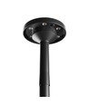 1W solcelle hagelampe med spyd CCT - 3 lysfarger, justerbar høyde, IP65, sort