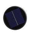 Lampe solaire de jardin 1W avec piquet CCT - 3 couleurs, hauteur réglable, IP65, noir