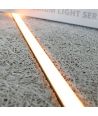Kit rail LED Zigbee Troldtekt 4x120 cm - CCT, encastré, Akustilight