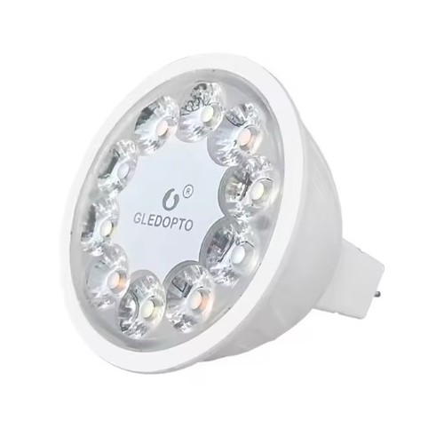 GU5.3 5W Zigbee LED-lamp - 12V/24V, MR16, Hue compatibel, RGB+CCT