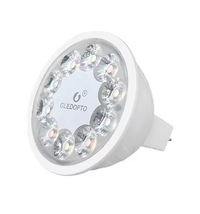 GU5.3 5W Zigbee LED-lampa - 12V/24V, MR16, Hue-kompatibel, RGB+CCT