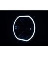 108W 7'' Beam HEXA, LED fjernlys - E-godkjent, dual posisjonslys, arbeidslampe