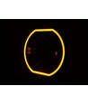 108W 7'' Beam HEXA, Phare longue portée LED - Homologué E, feu de position bicolore, phare de travail