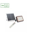 50W Solara 2 solcells-strålkastare - 3.2V, IP65, kallvit, svart, fjärrkontroll, inkl. solpanel