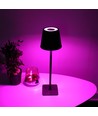 Lampe de table LED rechargeable intérieur/extérieur - RGB+CCT, tactile dimmable, IP54 extérieur