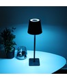 Lampe de table LED rechargeable intérieur/extérieur - RGB+CCT, tactile dimmable, IP54 extérieur