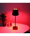 Oplaadbare LED tafellamp Binnen/buiten - RGB+CCT, touch dimbaar, IP54 buiten