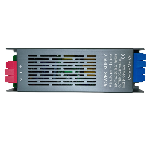 200W / 24V DC strømforsyning - 8,3A, IP20 indendørs