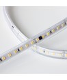 5m 10W/m vanntett LED-stripe (Type X-2) - 230V, IP67, 1300lm/m