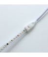 5m 10W/m vandtæt LED strip (Type X-2) - 230V, IP67, 1300lm/m, Kan klippes for hver 10cm, op til 100m