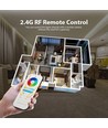 Gledopto RGB+CCT touch fjernbetjening - 6 zoner, batteri