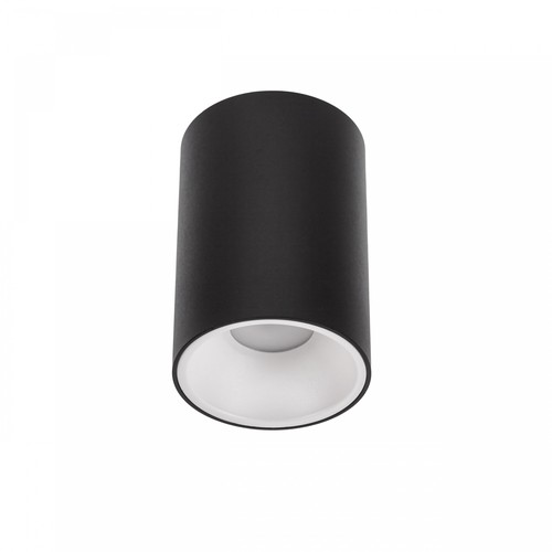 Spot en saillie Chloe GU10 - Noir, cylindrique, IP20, aluminium, sans source lumineuse