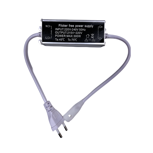 Connecteur sans scintillement pour Neonflex CLIP-ON 8x16 230V - Incl. bouchon de fin, sans scintillement, 230V