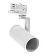 Spot sur rail triphasé GU10 Madara Mini II - Sans source lumineuse, Blanc, 3 circuits