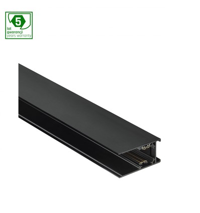 3000mm SHIFT rail voor 48V magneetsysteem, zwart - 48V, IP20, aluminium, 5 jaar garantie