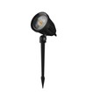 FLORI Ligero lampe de jardin 6W - noir, avec piquet, diffusion 40°, IP65, 230V