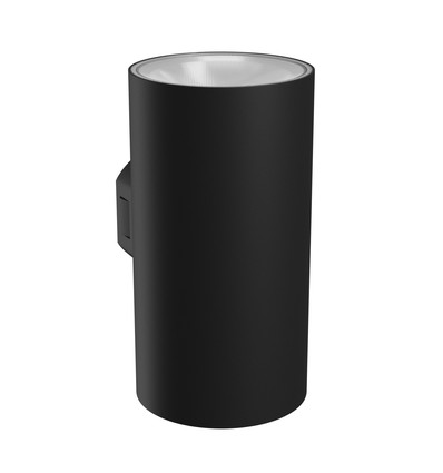 Applique murale haut/bas Torre 18W - IP54 extérieur, Ronde, CCT, 3 couleurs de lumière, noir, source lumineuse incluse