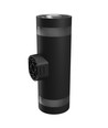 18W Torre ring væglampe - IP54 udendørs, Rund, CCT, Sort, Op/ned, 3 lyskulører, inkl. lyskilde