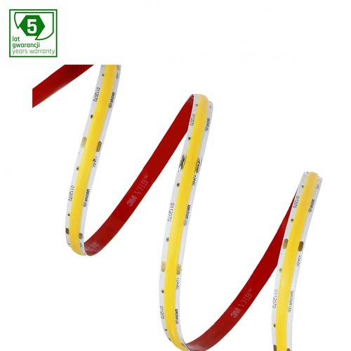 LED-remsa 55W COB 24V - Neutral vit, 1m (rulle 5m), utan silikon