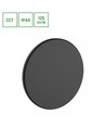 Applique murale 12W - IP44 extérieur, Ø18cm, 3 couleurs de lumière, noir, CCT