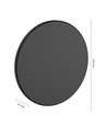 Applique murale 18W - IP44 extérieur, Ø25cm, 3 couleurs de lumière, Noir, CCT