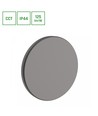 Applique murale 9W - IP44 extérieur, Ø12cm, 3 couleurs de lumière, Gris, CCT