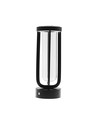 Outlet: Bloemenvase met LED-licht Binnen/buiten - Zwart, dimbaar, IP54 buiten