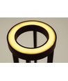 Outlet: Vase à fleurs avec lumière LED intérieur/extérieur - Noir, dimmable, IP54 extérieur