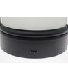 Uppladdningsbar LED bordslampa Inomhus/utomhus - Svart, dimbar, IP54 utomhus bordslampa