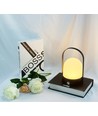 Lampe de table LED rechargeable Intérieur/extérieur - Noir, dimmable, IP54 extérieur