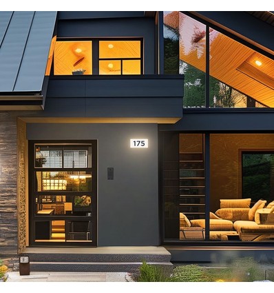 Applique murale 8W CCT - IP54 extérieur, 20x10cm