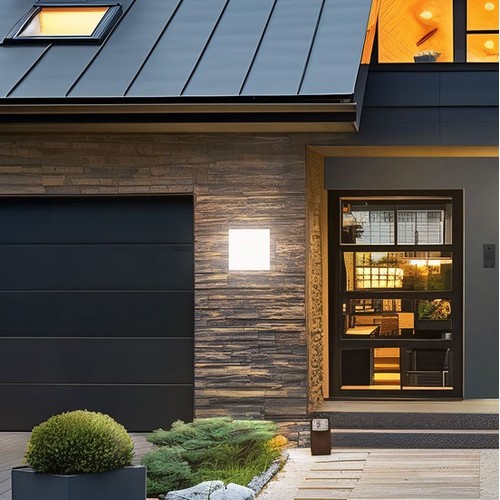 20W CCT vegglampe - IP54 utendørs, 25x25cm