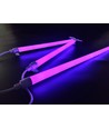 120cm 17W CyberTube RGBIC - 24V DC, IP67, Gennemfortrådet