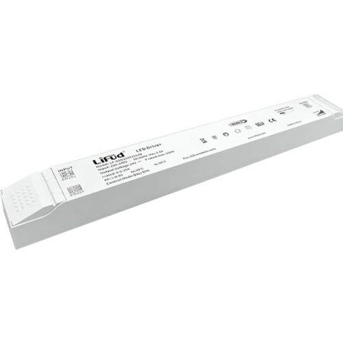 Alimentation dimmable Lifud 120W / 12V DC - 10A, IP20, interface DALI + push dim, sans scintillement