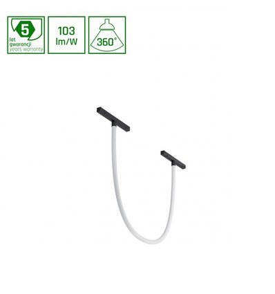 100cm 16W SHIFT Neon Flex voor 48V railsysteem - 3000K, 1640lm, 48V, IP20