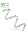 LED Strip 40W 3528 120LED - Warm Wit 1M (Rol 5M), Met Siliconen
