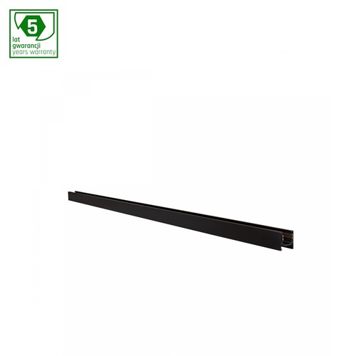 2m Shift Slim spanningsrail voor 48V, zwart - 48V, IP20, 5 jaar garantie, aluminium