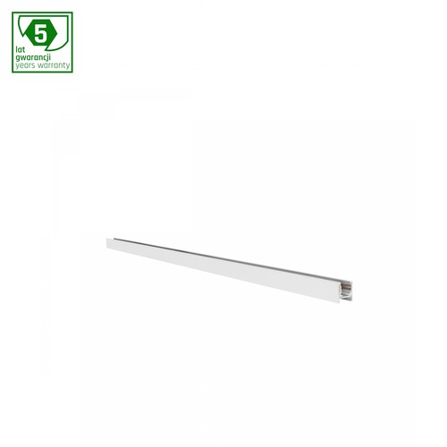 Rail Slim Track 2000mm pour système SHIFT, blanc - 48V, aluminium, IP20, 5 ans de garantie