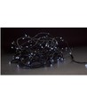 9 meter utendørs LED julelysslynge - IP44, 230V, 120 LED, kald hvit