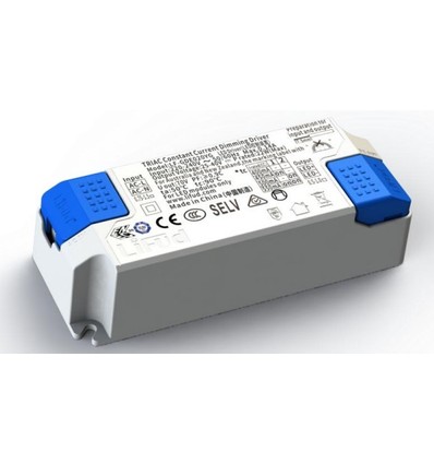 Driver LED Lifud 20W / 400-550mA dimmable - 25-40V, Triac gradation de phase, flicker free