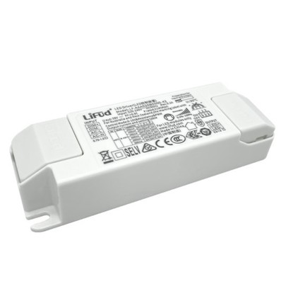 Driver LED Lifud 30W / 400-750mA 1-10V dimmable - 9-42V, interface de signal 0/1-10V, sans scintillement