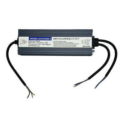Alimentation 300W / 24V DC - 12,5A, IP67, Flicker free