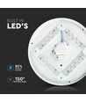 Plafonnier LED rond 24W - Ø35cm, CCT, 3 couleurs de lumière
