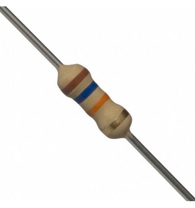 Résistance 16K, film métallique, 250mW