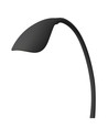 Lampadaire LED Mamba 5,5W avec variateur tactile en noir - Nielsen Light